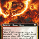 Wildfire Awakener (MOC-131) - March of the Machine Commander: (Extended Art)