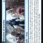 Invasion of Arcavios // Invocation of the Founders (PRE-061) - March of the Machine Promos Foil