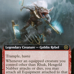 Rhuk, Hexgold Nabber (ONE-412) - Phyrexia: All Will Be One: (Extended Art)