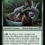 Yisan, the Wanderer Bard (CMM-334) - Commander Masters