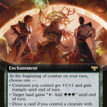 Glorious Sunrise (VOW-388) - Innistrad: Crimson Vow: (Extended Art)