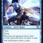 Faerie Mastermind (PRE-058) - March of the Machine Promos Foil