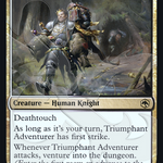 Triumphant Adventurer (AFR&-237A) - Adventures in the Forgotten Realms Promos Foil