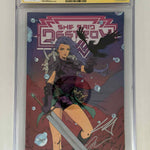 [Triple Signed by Chris Hutchinson | Liana Kangas | Creees Hyunsung Lee] She Said Destroy #1 CGC 9.8 Yellow Label Creees Exclusive Var