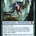 Vorinclex // The Grand Evolution (PRE-213S) - March of the Machine Promos Foil