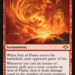 Aria of Flame (MH1-118) - Modern Horizons