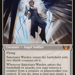 Sanctuary Warden (SNC-343) - Streets of New Capenna: (Showcase)