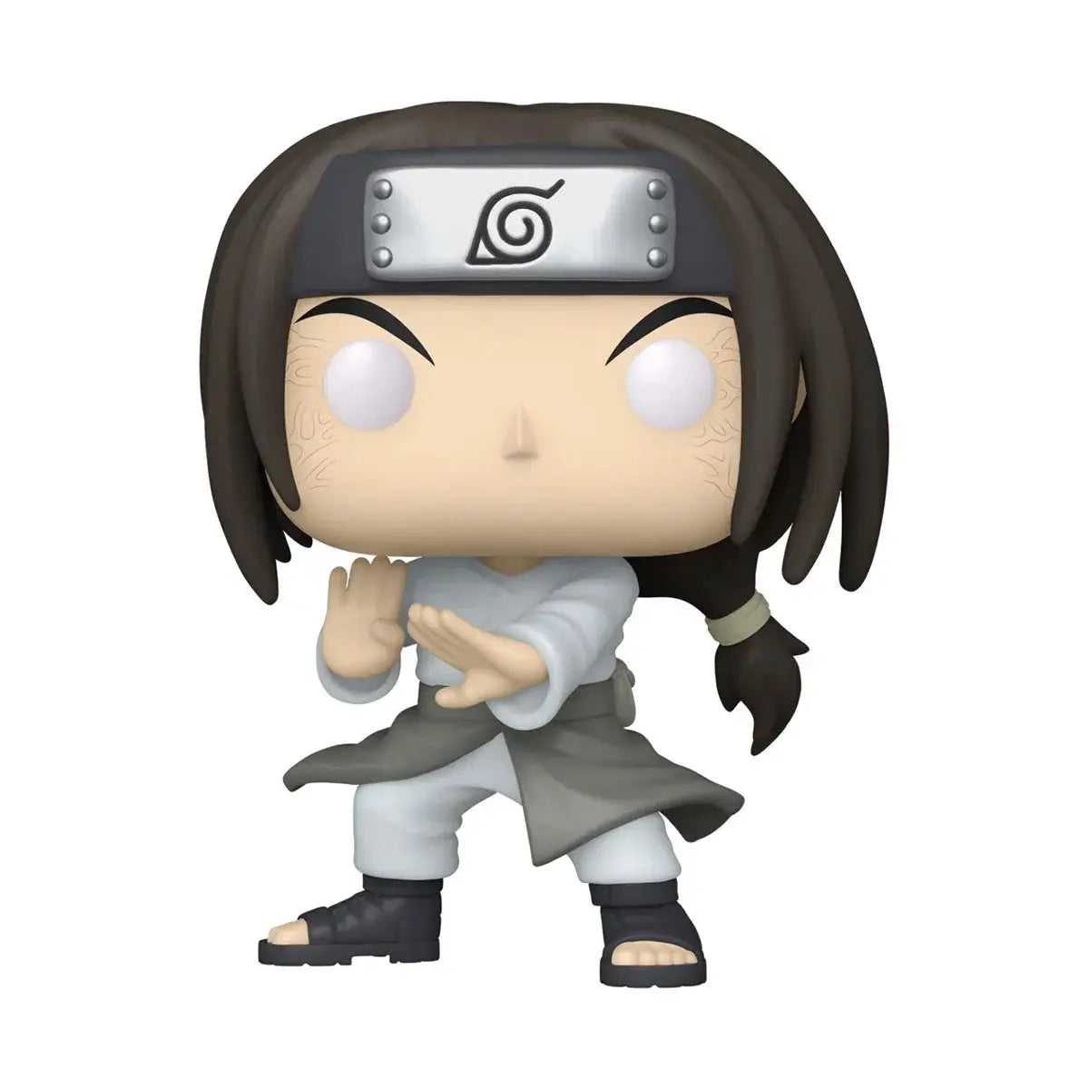 POP! Naruto Neji Hyuga figure from Shippuden series, stylized collectible toy with detailed features and vibrant colors.