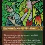 Meria, Scholar of Antiquity (DMU-346) - Dominaria United: (Showcase) Foil