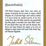 Jakub Šlemr Bio (1999) (WCD-) - World Championship Decks 1999