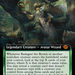 Radagast the Brown (LTR-365) - The Lord of the Rings: Tales of Middle-earth: (Extended Art)