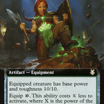 Belt of Giant Strength (AFC-307) - Forgotten Realms Commander: (Extended Art)