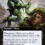 Leeching Sliver (SLD-632) - Secret Lair Drop: (Extended Art) Foil