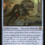 Argentum Masticore (ONE-222) - Phyrexia: All Will Be One