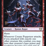 Creepy Puppeteer (PRE-151) - Innistrad: Crimson Vow Promos Foil