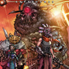 Book cover of 'Star Wars: The High Republic Adventures' with characters and creature illustration.