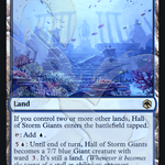 Hall of Storm Giants (AFR&-257A) - Adventures in the Forgotten Realms Promos Foil