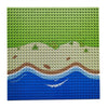 32x32 Base Plate - Shoreline 2 - Mil-Blox