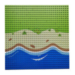 32x32 Base Plate - Shoreline 2 - Mil-Blox