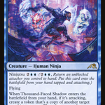 Thousand-Faced Shadow (PPNEO-86P) - Kamigawa: Neon Dynasty Promos