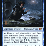 Jacob Hauken, Inspector // Hauken's Insight [Innistrad: Crimson Vow Prerelease Promos]