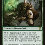 Sigardian Zealot (MIC-029) - Midnight Hunt Commander