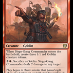 Siege-Gang Commander (LTC-228) - Tales of Middle-earth Commander