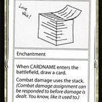 Stack of Paperwork (CMB1-013) - Mystery Booster Playtest Cards 2019