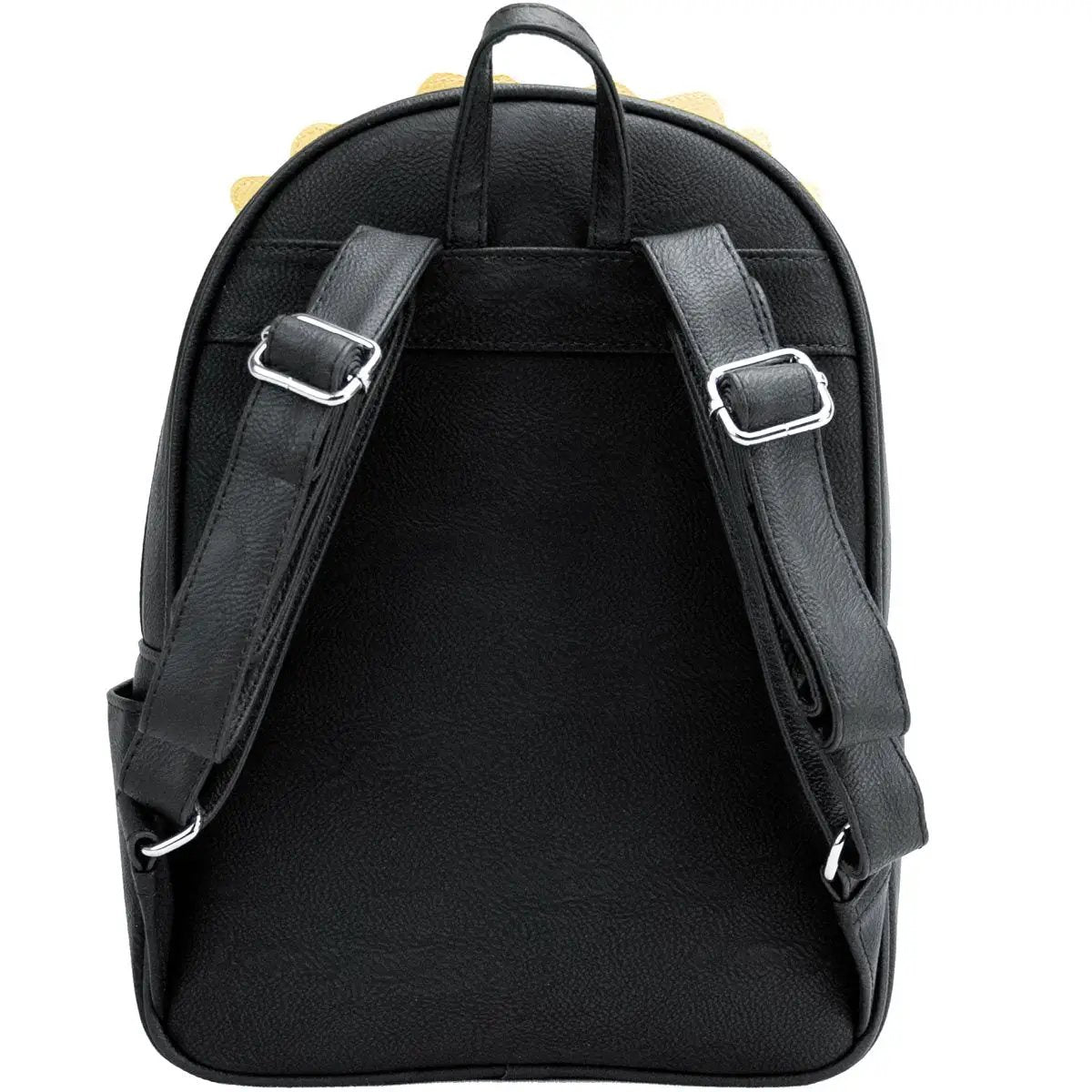 Colorful Naruto POP! Animation mini-backpack by Loungefly featuring Naruto Uzumaki design and bold character graphics.
