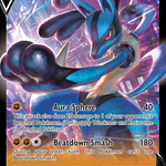 Lucario V (027/073) (Intro Deck) [Sword & Shield: Champion's Path]