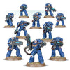 Space Marines Hellblaster Squad miniatures from THE MIGHTY HOBBY SHOP, featuring detailed Primaris models with plasma weaponry.