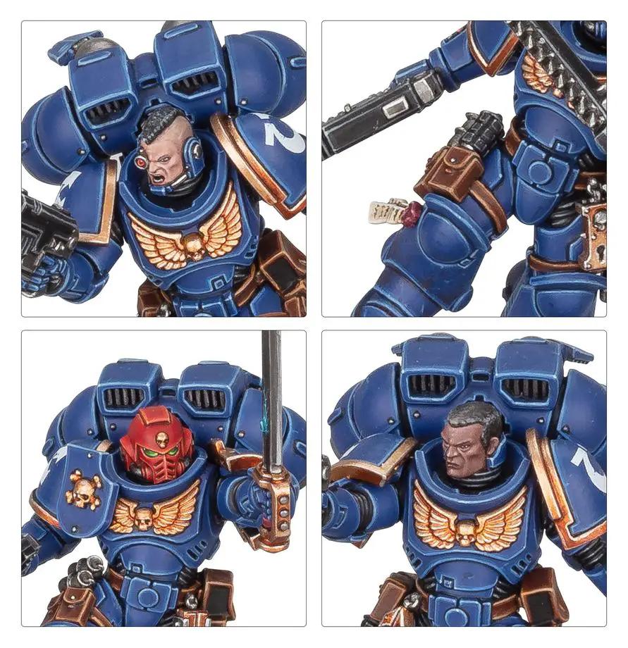 Space Marines Assault Intercessors with Jump Packs from THE MIGHTY HOBBY SHOP, showing detailed figures ready for battle.