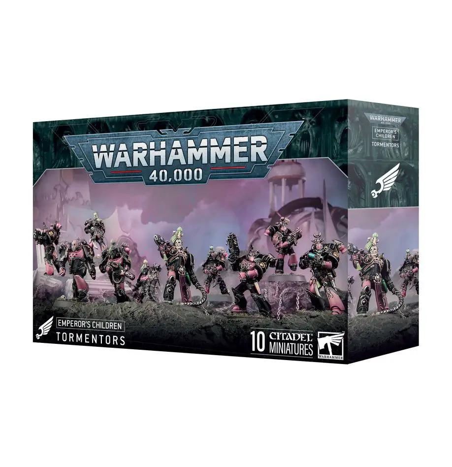 Warhammer 40,000 Tormentors miniatures by THE MIGHTY HOBBY SHOP, detailed sci-fi models for tabletop gaming.