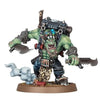 Warhammer 40,000 Orks Boss Snikrot miniature from THE MIGHTY HOBBY SHOP, detailed model with green skin and combat gear.
