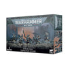 Warhammer 40,000 Tempestus Scions miniatures set by THE MIGHTY HOBBY SHOP with detailed soldier figures on display.