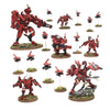 T’au Empire Farsight Cadre miniature set from Warhammer 40K, featuring detailed tau models with weapons and armor.