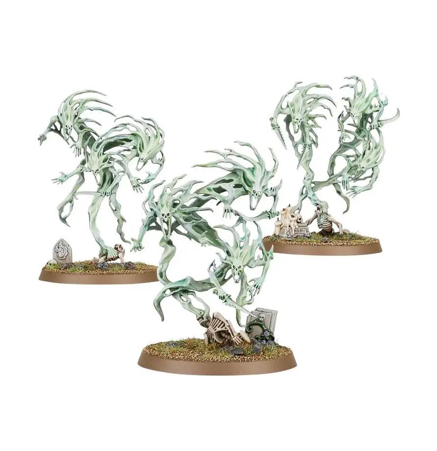 Lead of the Spirit Hosts from Age of Sigmar, featuring detailed ghostly warrior figures in ethereal armor.