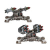 Tarantula Missile Battery model from THE MIGHTY HOBBY SHOP, featuring detailed missile launcher and military vehicle design.