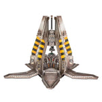 Legion Drop Pod from THE MIGHTY HOBBY SHOP, detailed model for Warhammer Horus Heresy, with armored exterior and landing gear.