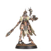 Skitarii Battle-Pilgrym Marshal from Mechanicum faction, detailed miniature figure for tabletop gaming, painted with armor and weaponry