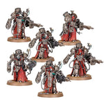Mechanicum Myrmidon Destructor Host model from THE MIGHTY HOBBY SHOP, showcasing detailed robotic figures and weaponry.