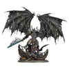 Detailed image of Be'lakor, the Dark Master from Age of Sigmar, showcasing his intricate chaos daemon design and dark color scheme.