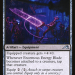 Enormous Energy Blade (NEO-096) - Kamigawa: Neon Dynasty