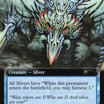 Mesmeric Sliver (SLD-620) - Secret Lair Drop: (Extended Art) Foil
