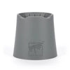 Warhammer water pot from THE MIGHTY HOBBY SHOP, featuring a compact, gray plastic container used for miniature painting and gaming.