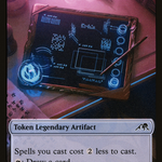 Tamiyo's Notebook (NEO-016) - Kamigawa: Neon Dynasty Tokens