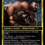 Maarika, Brutal Gladiator (SLD-435) - Secret Lair Drop / Zangief, the Red Cyclone