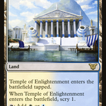Temple of Enlightenment (NEC-180) - Neon Dynasty Commander