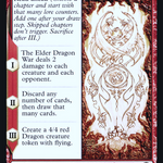 The Elder Dragon War (PRE-121S) - Dominaria United Promos Foil