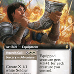 Horn of Valhalla // Ysgard's Call (CLB-555) - Commander Legends: Battle for Baldur's Gate: (Extended Art)